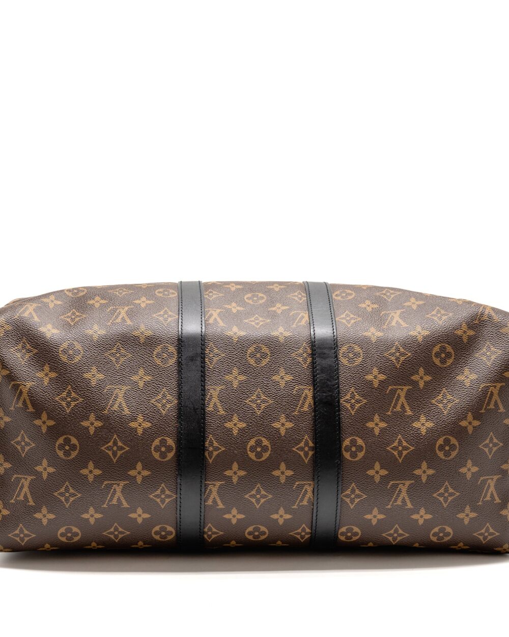 AAA Replica Louis Vuitton LV KEEPALL BANDOULIERE 45 MONOGRAM MACASSAR SHW