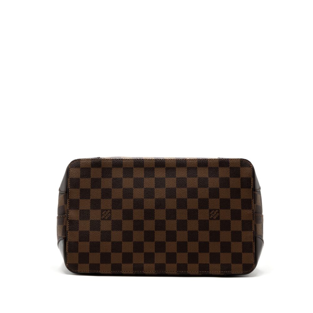 AAA Replica Louis Vuitton LV HAMSTEAD TOTE BAG DAMIER EBENE GHW