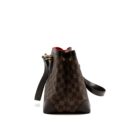 AAA Replica Louis Vuitton LV HAMSTEAD TOTE BAG DAMIER EBENE GHW