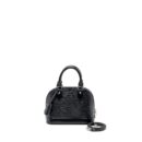AAA Replica Louis Vuitton LV ALMA BB EPI BLACK SHW