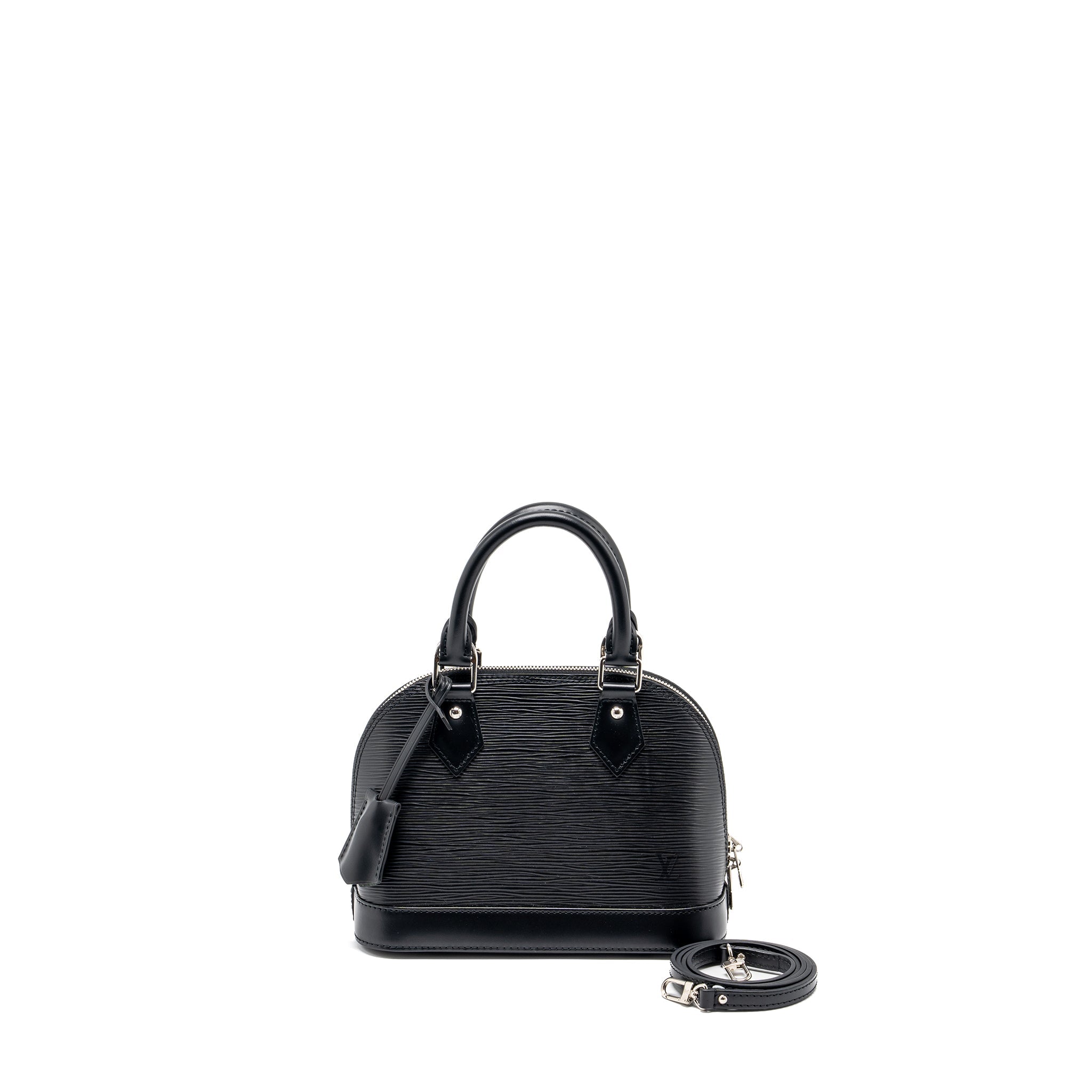 AAA Replica Louis Vuitton LV ALMA BB EPI BLACK SHW