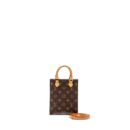 AAA Replica Louis Vuitton LV PETIT SAC PLAT MONOGRAM CANVAS GHW