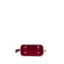 AAA Replica Louis Vuitton LV ALMA BB PATENT LEATHER INDIAN ROSE GHW