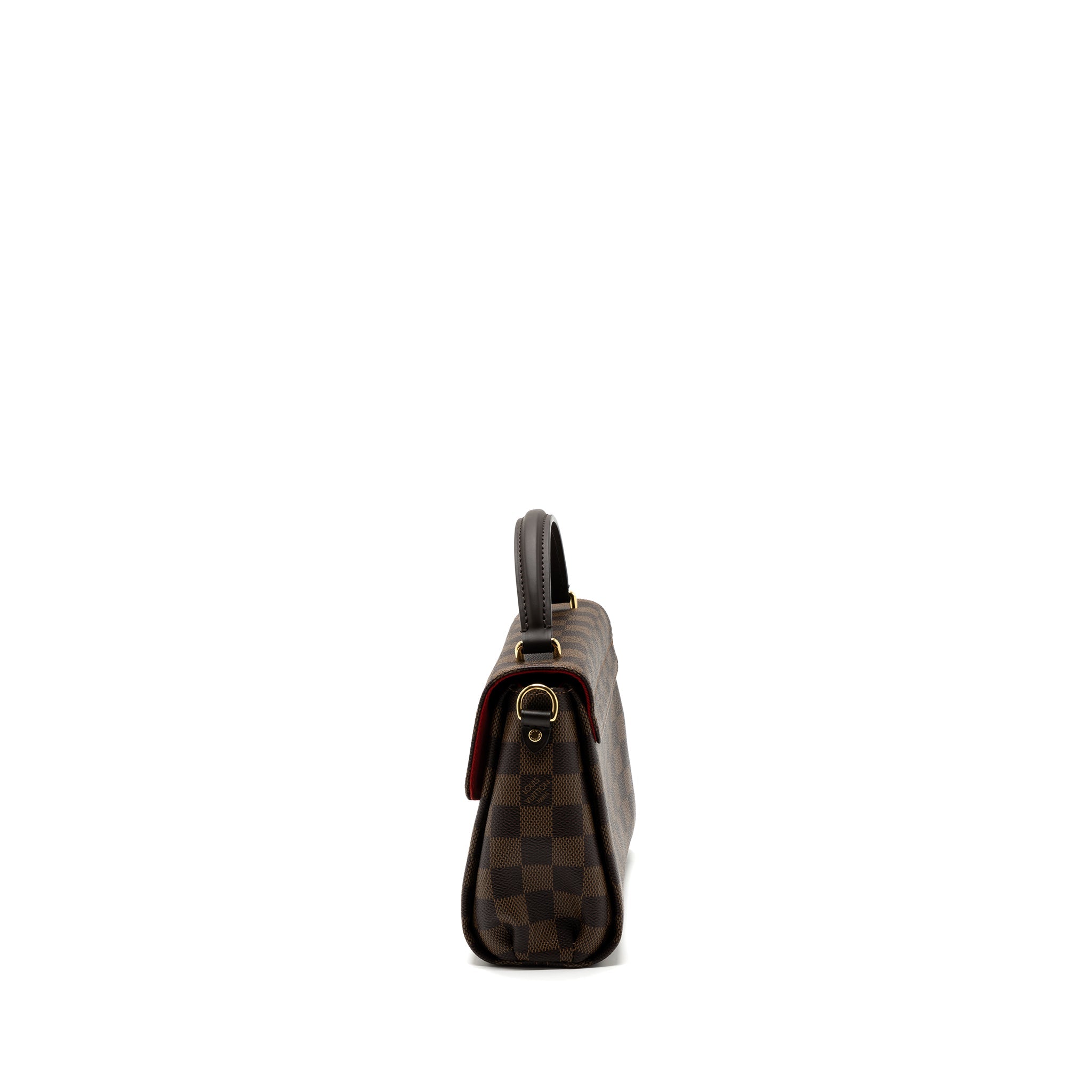 AAA Replica Louis Vuitton LV CROISETTE DAMIER EBENE CANVAS GHW