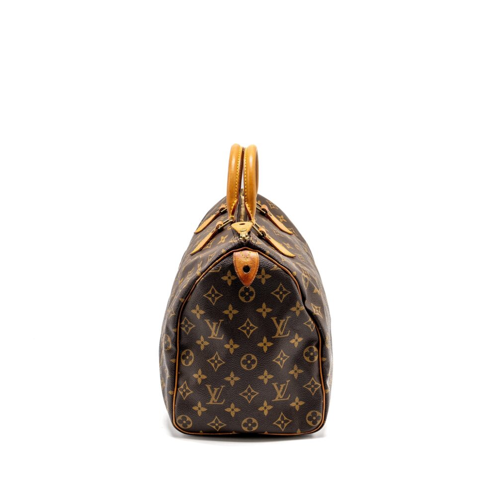 AAA Replica Louis Vuitton LV SPEEDY 35 MONOGRAM CANVAS GHW