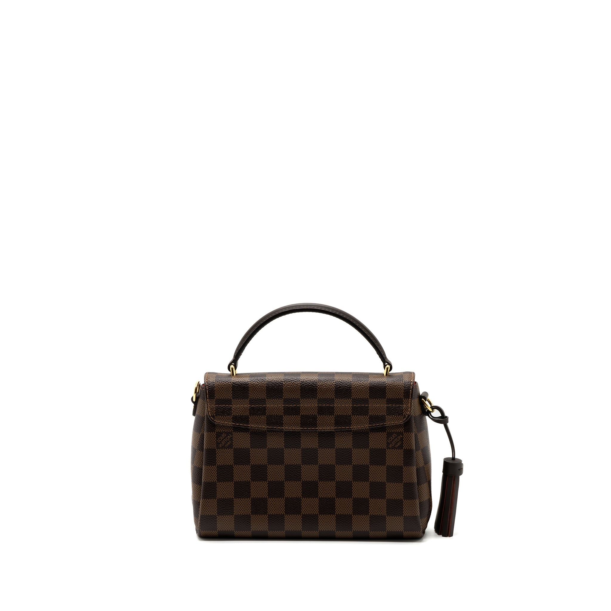 AAA Replica Louis Vuitton LV CROISETTE DAMIER EBENE CANVAS GHW