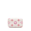 AAA Replica Louis Vuitton LV BY THE POOL SPEEDY BANDOULIERE 25 GIANT MONOGRAM CANVAS PINK/WHITE GHW