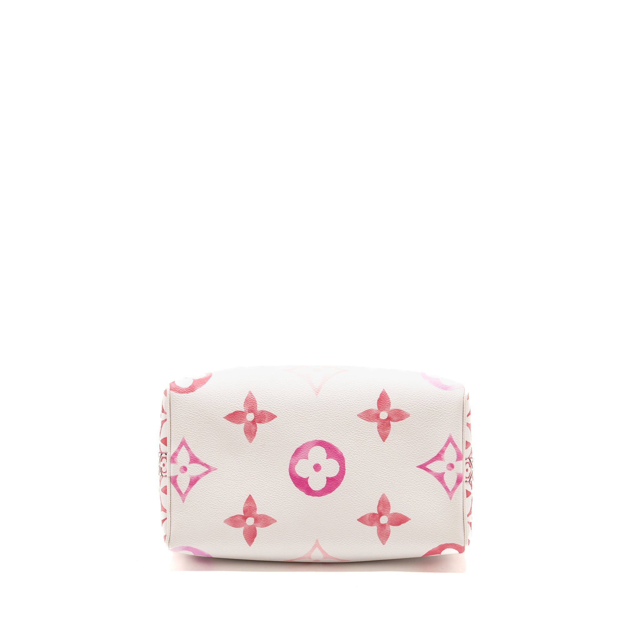 AAA Replica Louis Vuitton LV BY THE POOL SPEEDY BANDOULIERE 25 GIANT MONOGRAM CANVAS PINK/WHITE GHW