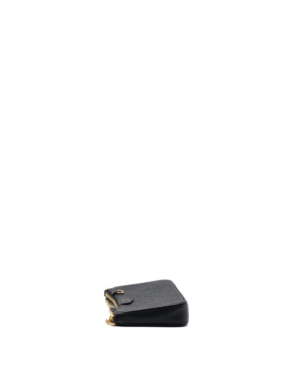AAA Replica Louis Vuitton LV EASY POUCH ON STRAP MONOGRAM EMPREINTE BLACK GHW (NEW VERSION)