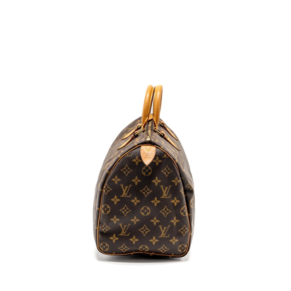AAA Replica Louis Vuitton LV SPEEDY 35 MONOGRAM CANVAS GHW