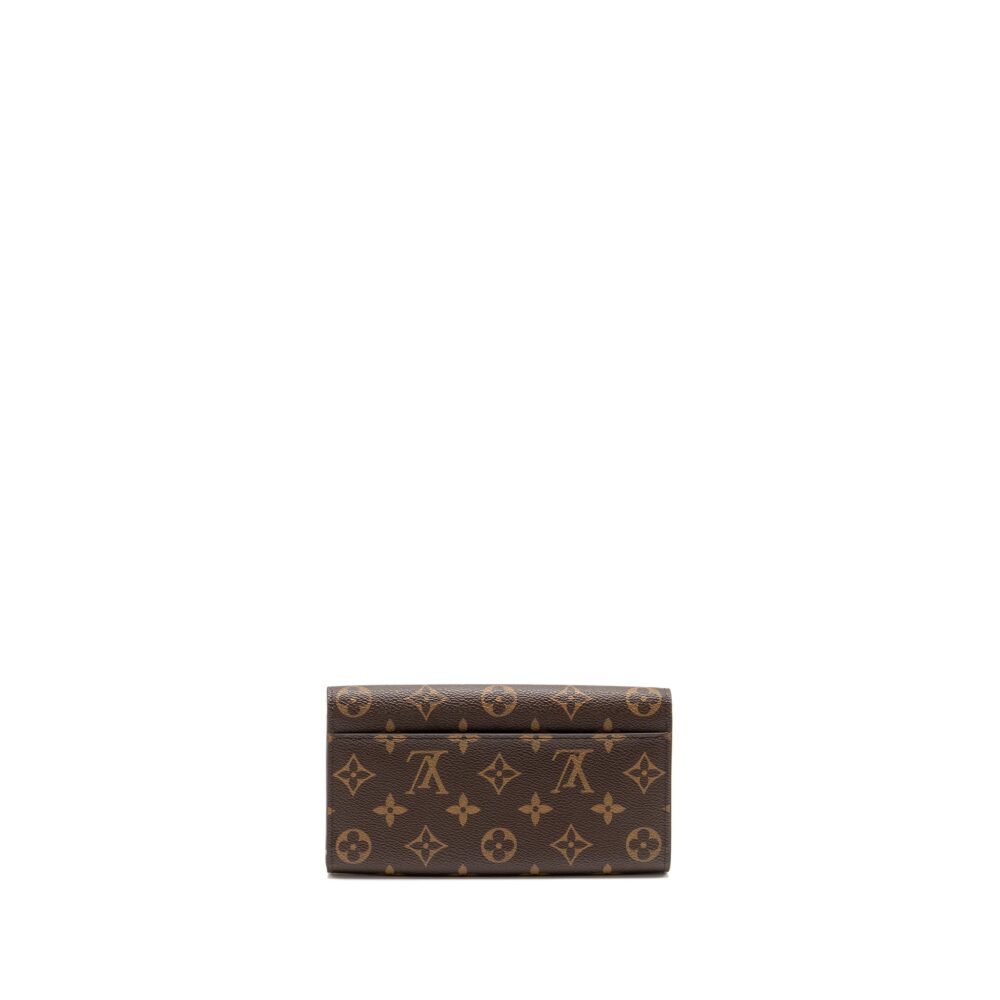 AAA Replica Louis Vuitton LV SARAH WALLET 2016 CHRISTMAS LIMITED EDITION MONOGRAM CANVAS ROSE BALLERINE GHW