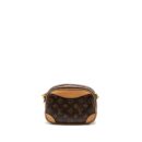 AAA Replica Louis Vuitton LV MINI DEAUVILLE SHOULDER BAG MONOGRAM CANVAS GHW