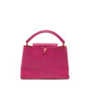 AAA Replica Louis Vuitton LV CAPUCINES GM TAURILLON PINK GHW