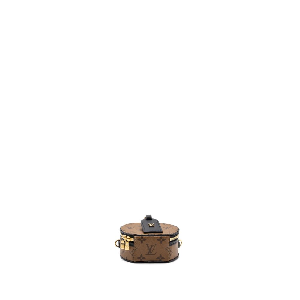 AAA Replica Louis Vuitton LV MINI BOÎTE CHAPEAU CANVAS MONOGRAM REVERSE GHW