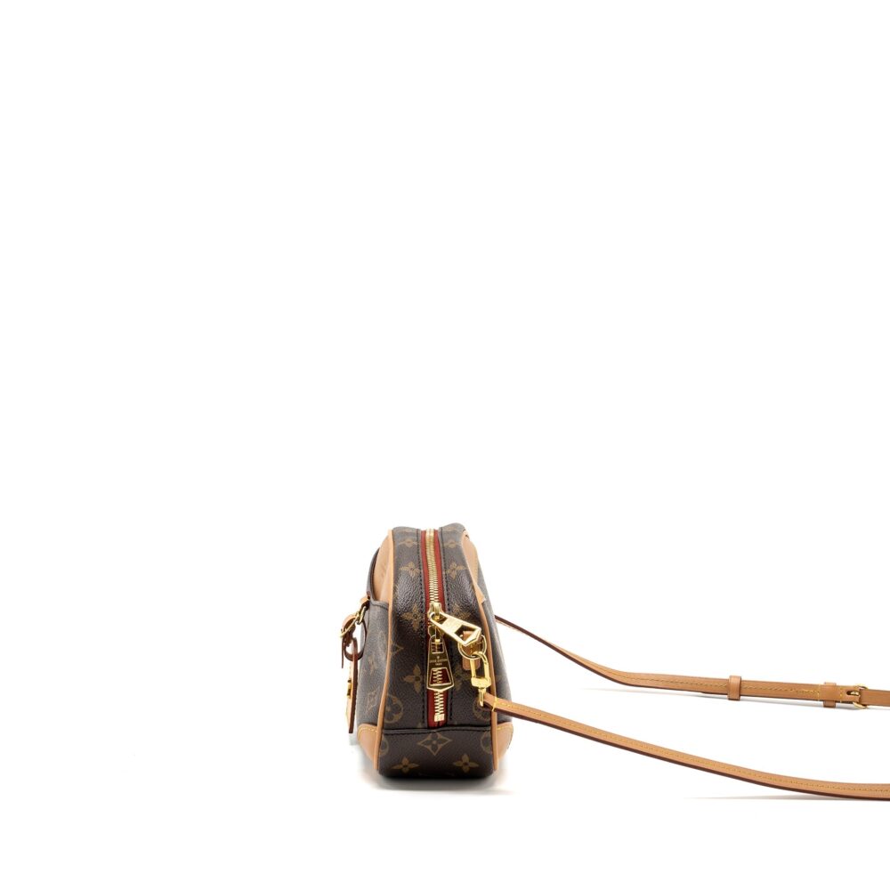 AAA Replica Louis Vuitton LV MINI DEAUVILLE SHOULDER BAG MONOGRAM CANVAS GHW