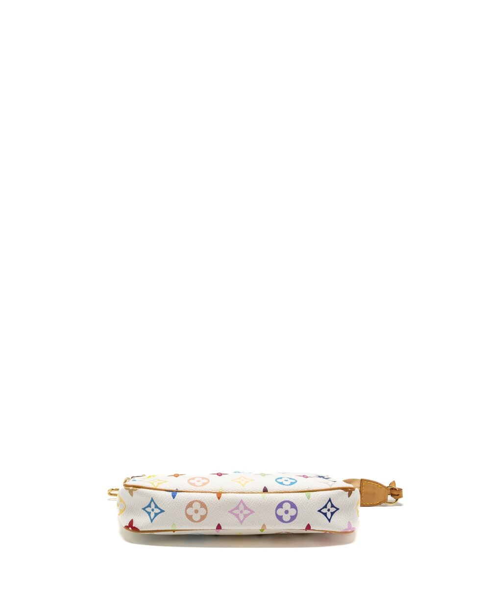 AAA Replica Louis Vuitton LV POCHETTE ACCESSORIES CANVAS WHITE MULTICOLOUR GHW
