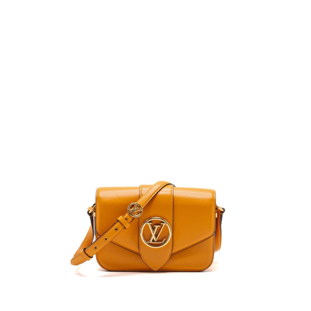 AAA Replica Louis Vuitton LV LV PONT 9 CALFSKIN SUMMER GOLD GHW