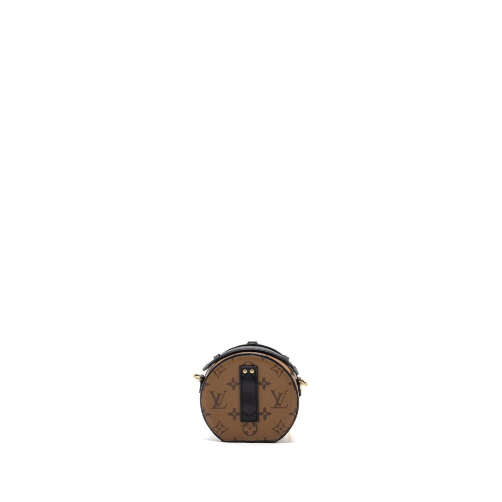 AAA Replica Louis Vuitton LV MINI BOÎTE CHAPEAU CANVAS MONOGRAM REVERSE GHW