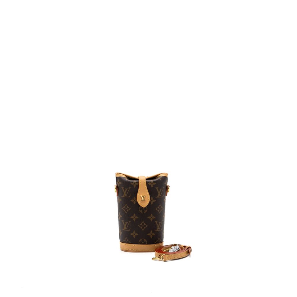 AAA Replica Louis Vuitton LV FOLD ME POUCH MONOGRAM CANVAS GHW(NEW VERSION)