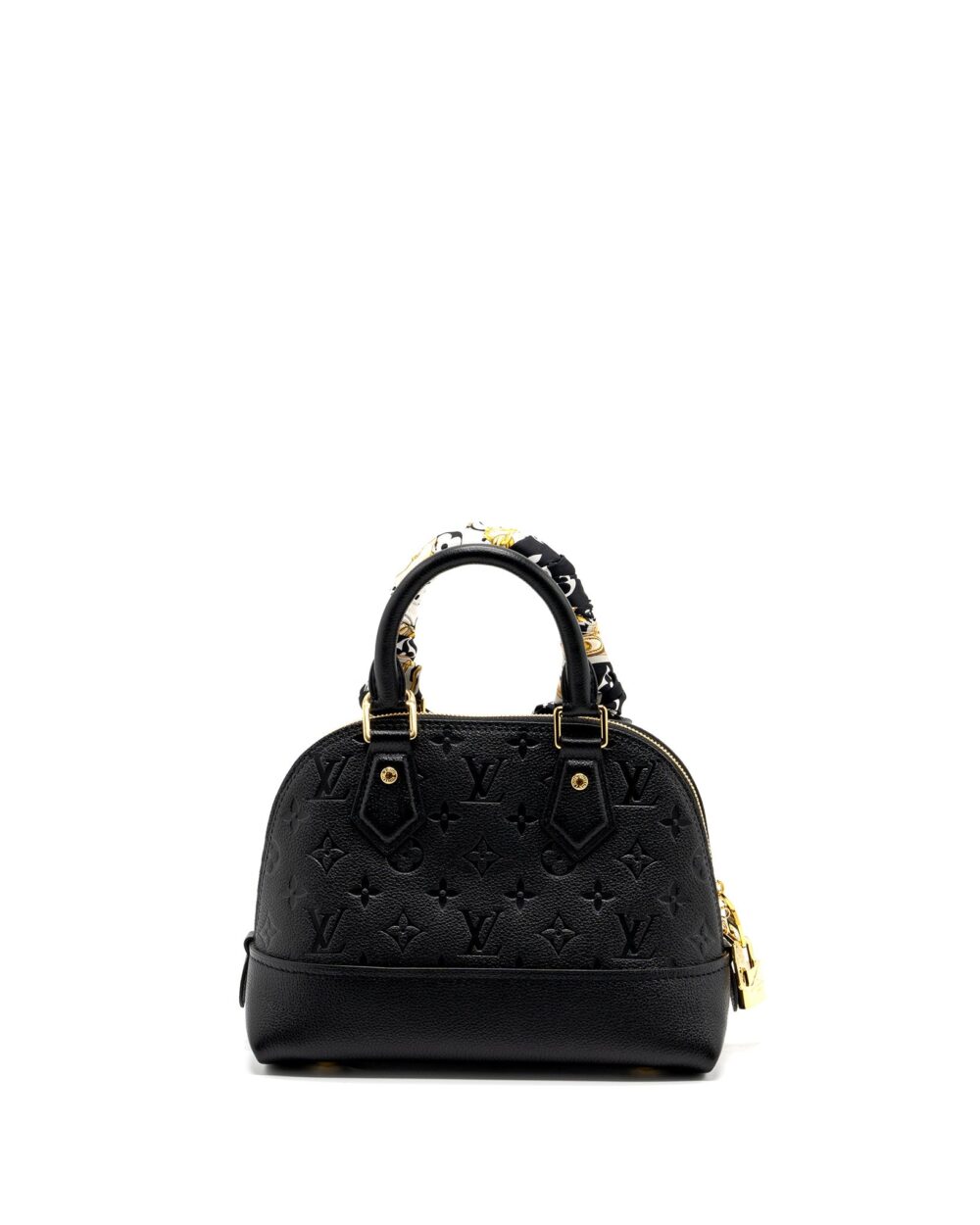 AAA Replica Louis Vuitton LV NEO ALMA BB MONOGRAM EMPREINTE LEATHER BLACK GHW(NEW VERSION)