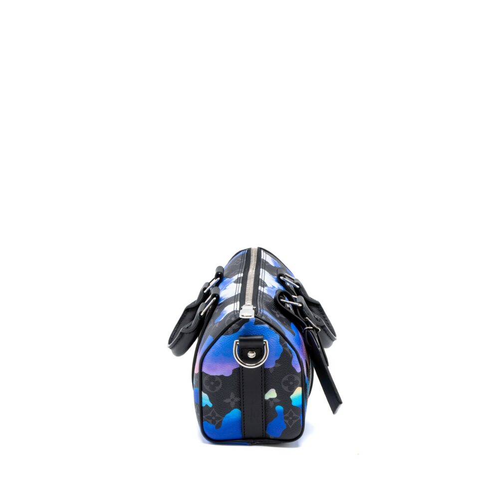 AAA Replica Louis Vuitton LV KEEPALL BANDOULIERE 25 SUNRISE MONOGRAM CANVAS SHW (NEW VERSION)