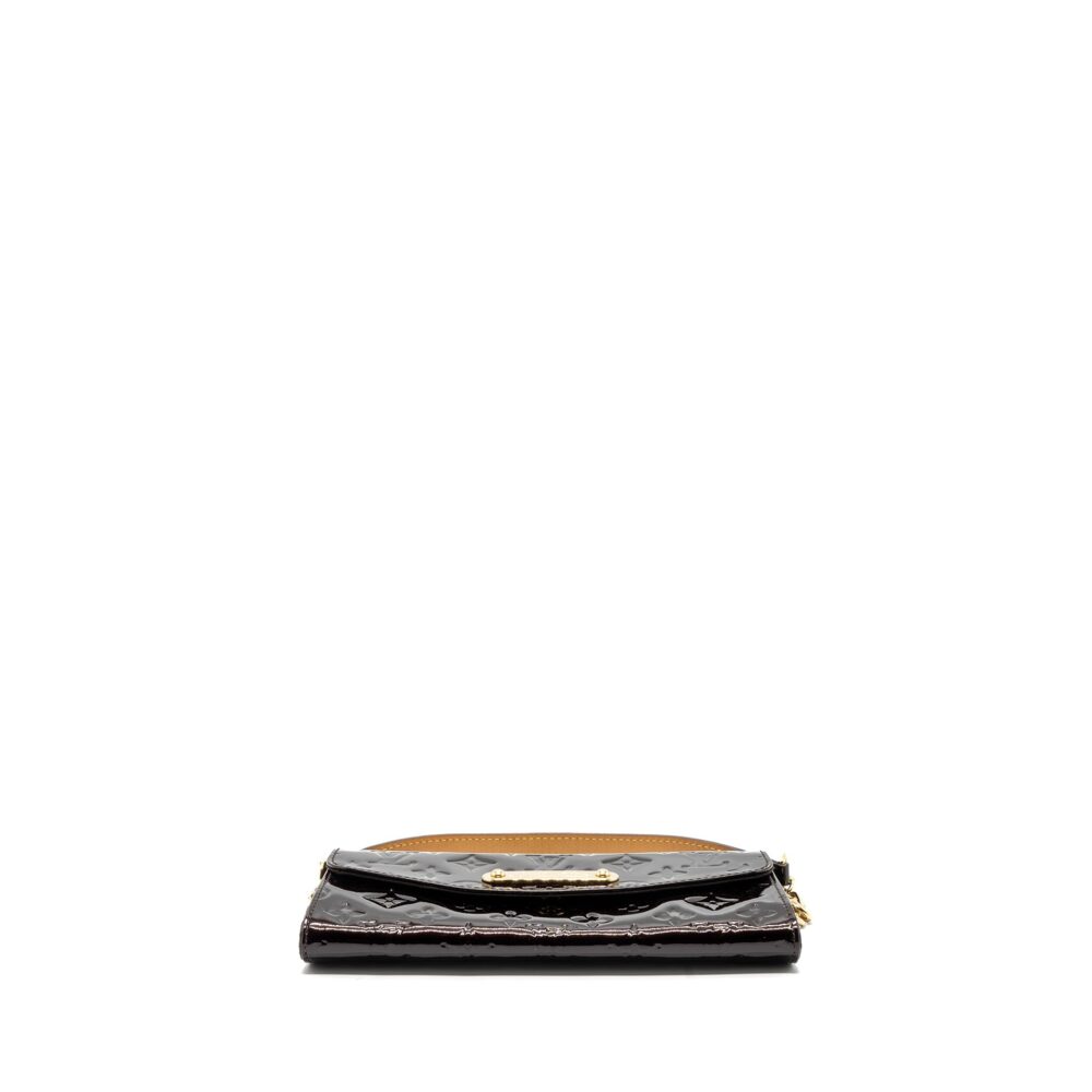 AAA Replica Louis Vuitton LV VINTAGE SUNSET BOULEVARD CLUTCH MONOGRAM/PATENT RED GHW