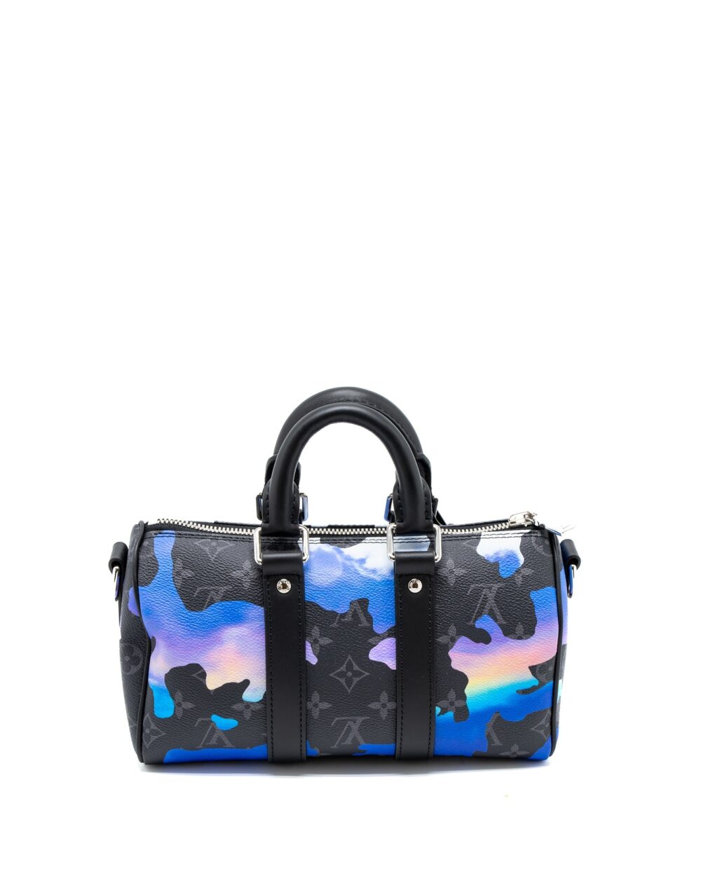 AAA Replica Louis Vuitton LV KEEPALL BANDOULIERE 25 SUNRISE MONOGRAM CANVAS SHW (NEW VERSION)
