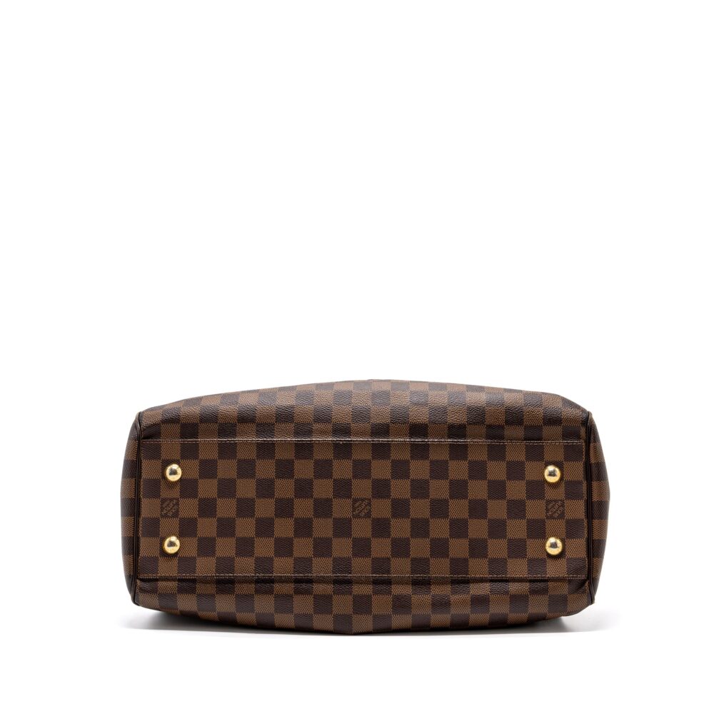 AAA Replica Louis Vuitton LV TREVI GM HANDBAG DAMIER EBENE GHW