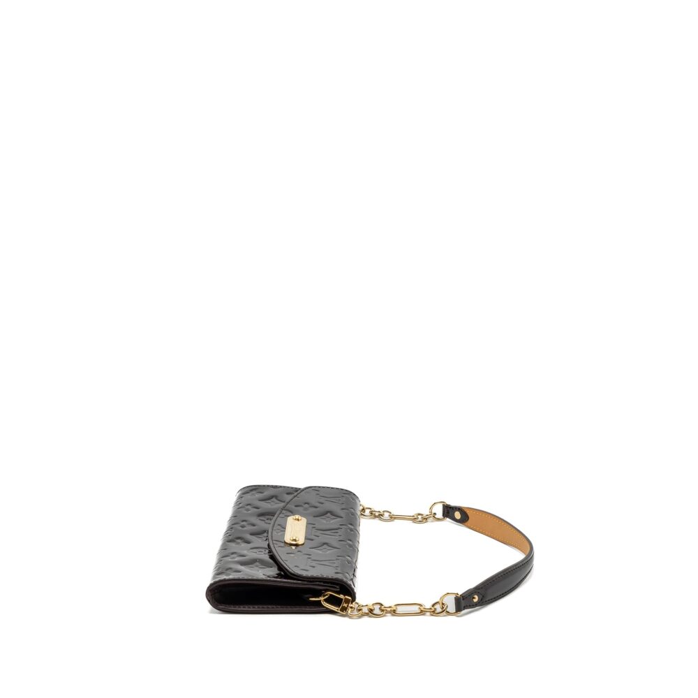 AAA Replica Louis Vuitton LV VINTAGE SUNSET BOULEVARD CLUTCH MONOGRAM/PATENT RED GHW
