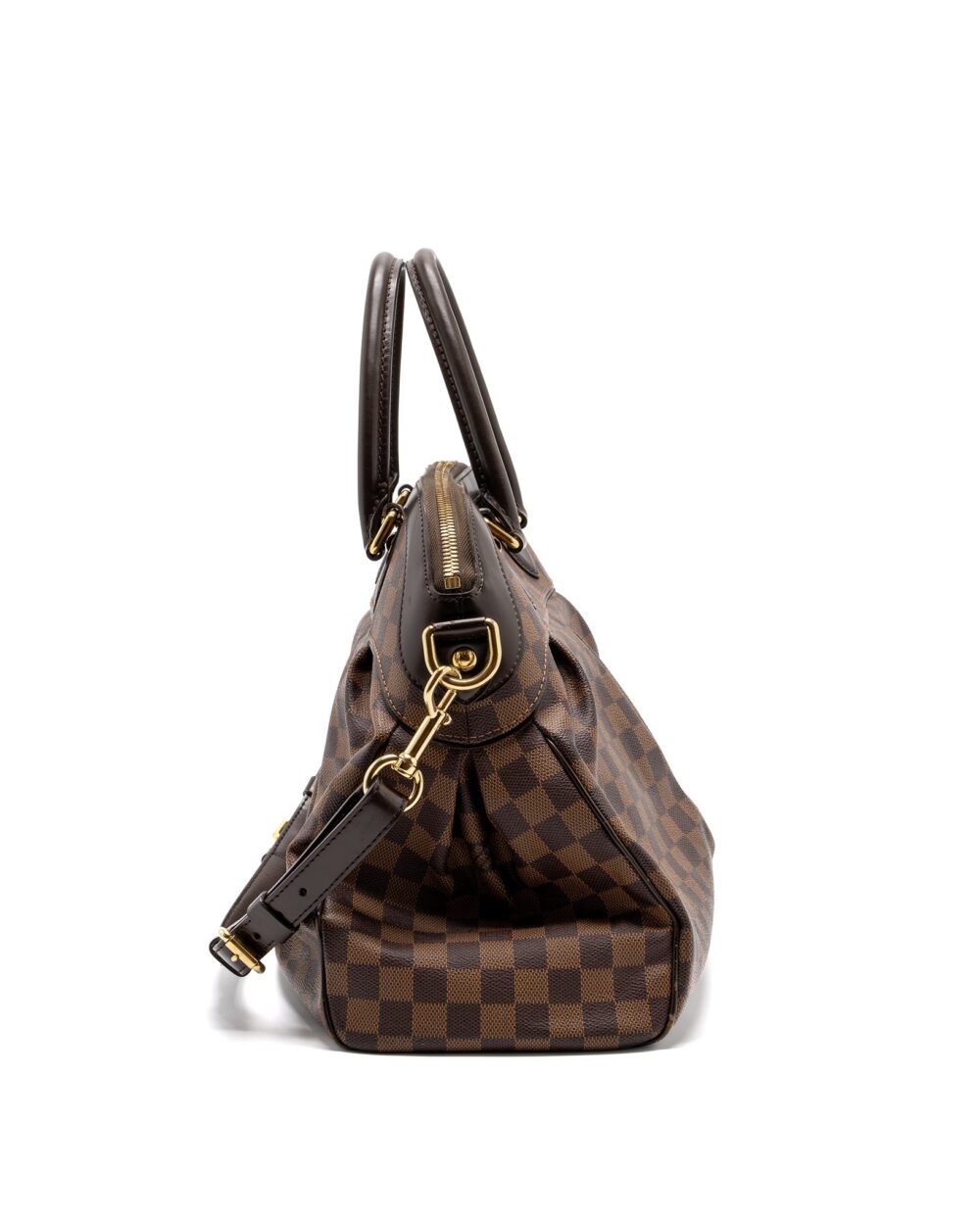 AAA Replica Louis Vuitton LV TREVI GM HANDBAG DAMIER EBENE GHW