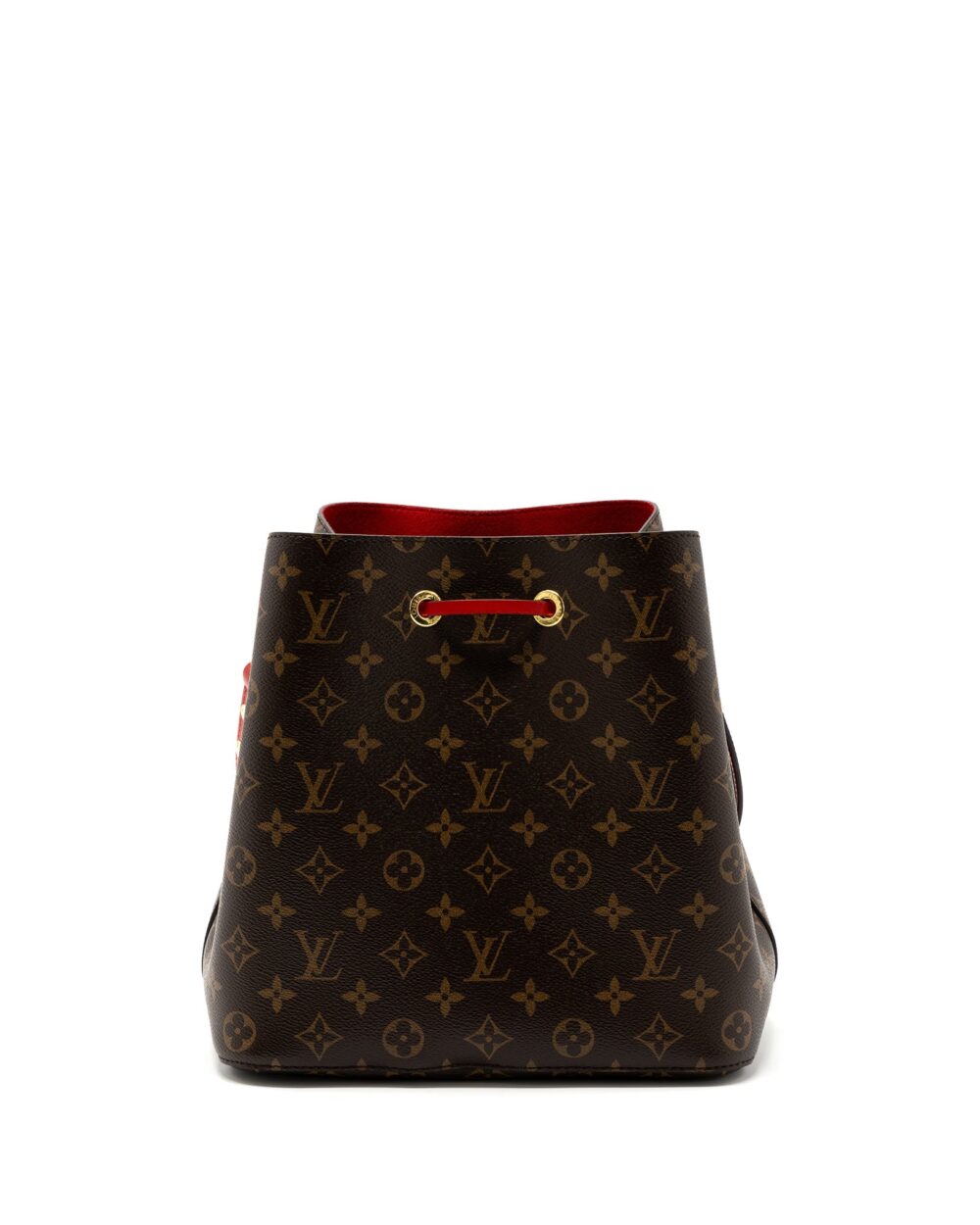 AAA Replica Louis Vuitton LV NEONOE MONOGRAM CANVAS / RED GHW