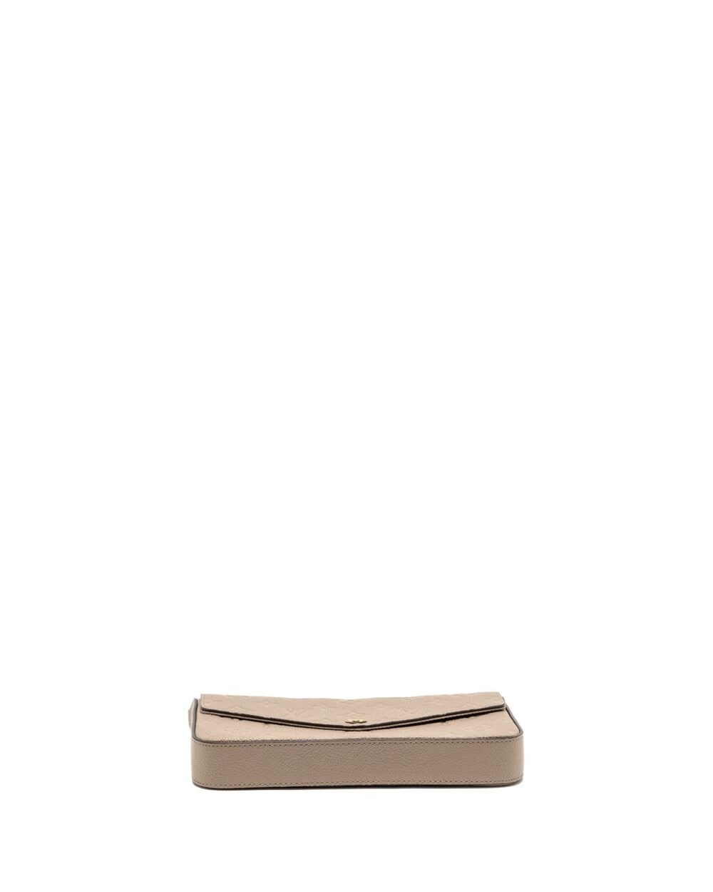 AAA Replica Louis Vuitton LV FELICIE POCHETTE MONOGRAM EMPREINTE TOURTERELLE GHW