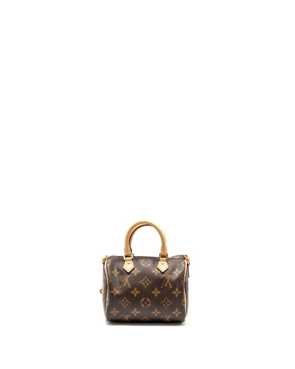 AAA Replica Louis Vuitton LV NANO SPEEDY MONOGRAM CANVAS GHW (OLD VERSION)