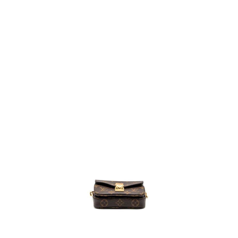AAA Replica Louis Vuitton LV MICRO MÉTIS MONOGRAM CANVAS GHW