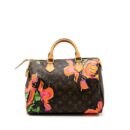 AAA Replica Louis Vuitton LV SPEEDY 30 LIMITED FLOWER PRINT MONOGRAM CANVAS GHW