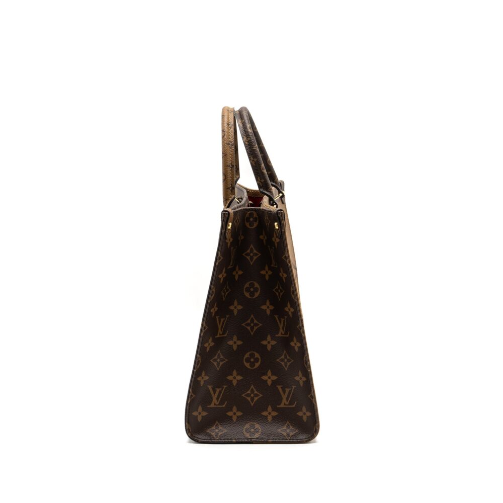 AAA Replica Louis Vuitton LV ONTHEGO MM MONOGRAM CANVAS GHW