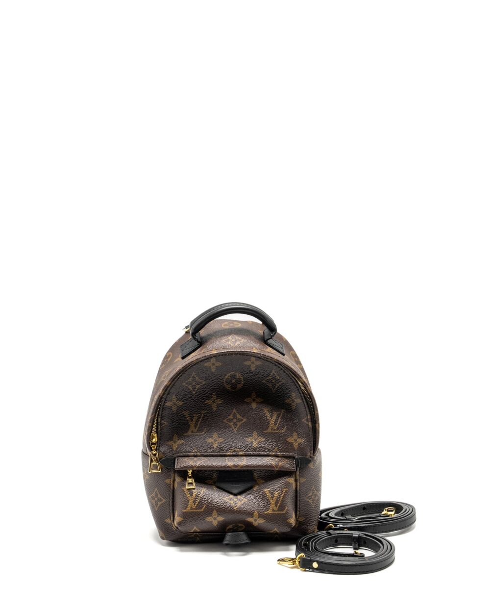 AAA Replica Louis Vuitton LV PALM SPRING MINI BACKPACK MONOGRAM CANVAS GHW