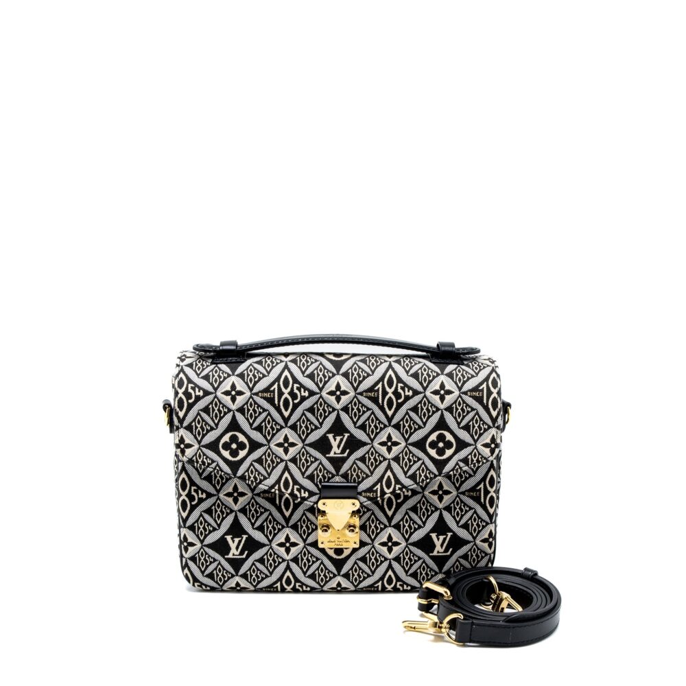 AAA Replica Louis Vuitton LV SINCE 1854 POCHETTE MÉTIS CANVAS/LEATHER MULTICOLOURED GHW