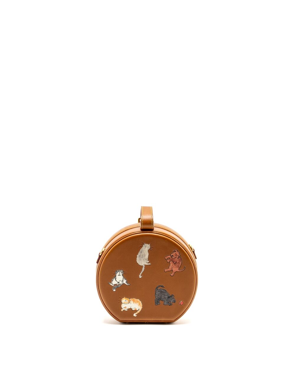 AAA Replica Louis Vuitton LV BOITE CHAPEAU BAG LIMITED EDITION GRACE CODDINGTON CATOGRAM PETIT CALFSKIN BROWN GHW