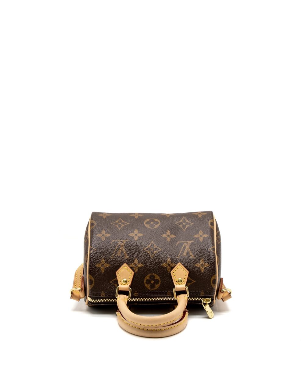 AAA Replica Louis Vuitton LV NANO SPEEDY MONOGRAM CANVAS GHW (OLD VERSION)