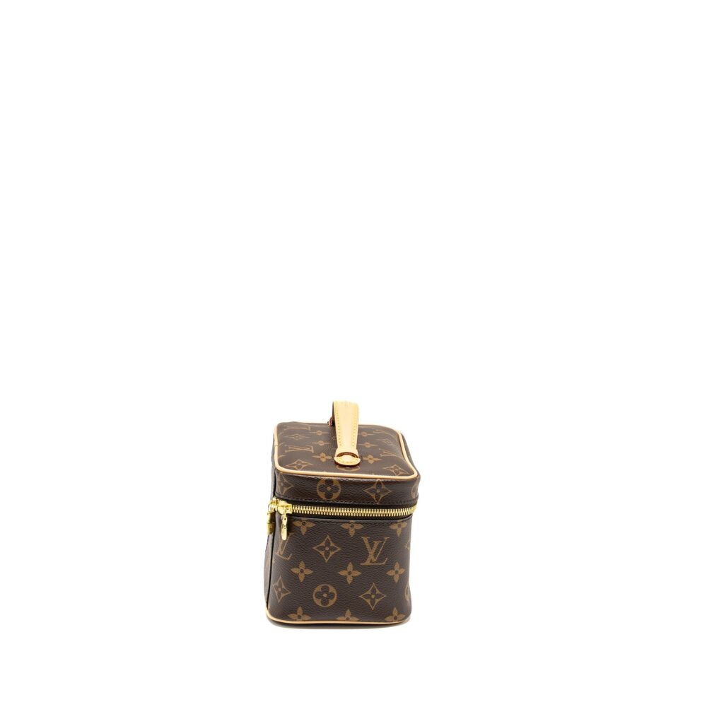 AAA Replica Louis Vuitton LV NICE MINI MONOGRAM CANVAS GHW