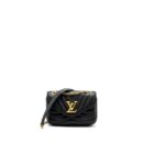 AAA Replica Louis Vuitton LV NEW WAVE PM CHAIN BAG CALFSKIN BLACK GHW (NEW VERSION)
