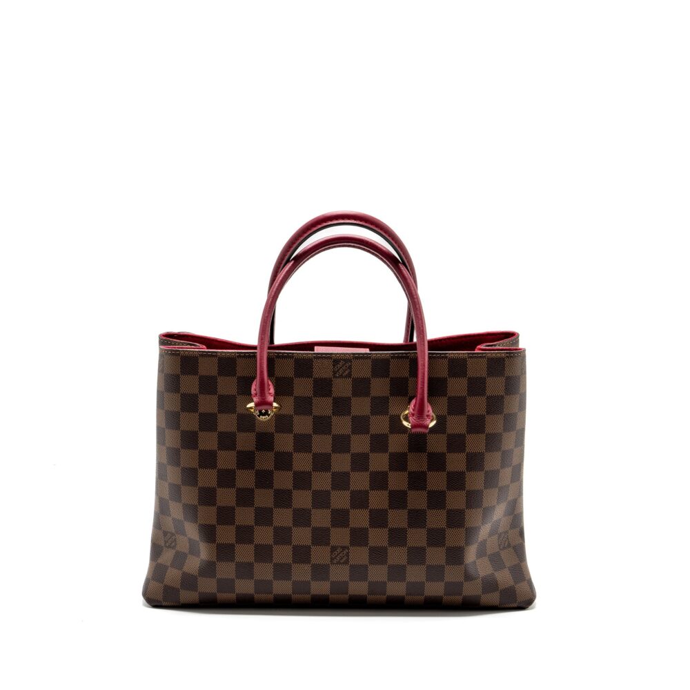 AAA Replica Louis Vuitton LV TOP HANDLE CROSSBODY BAG DAMIER EBENE GHW