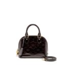 AAA Replica Louis Vuitton LV ALMA BB PATENT AMATANTE GHW