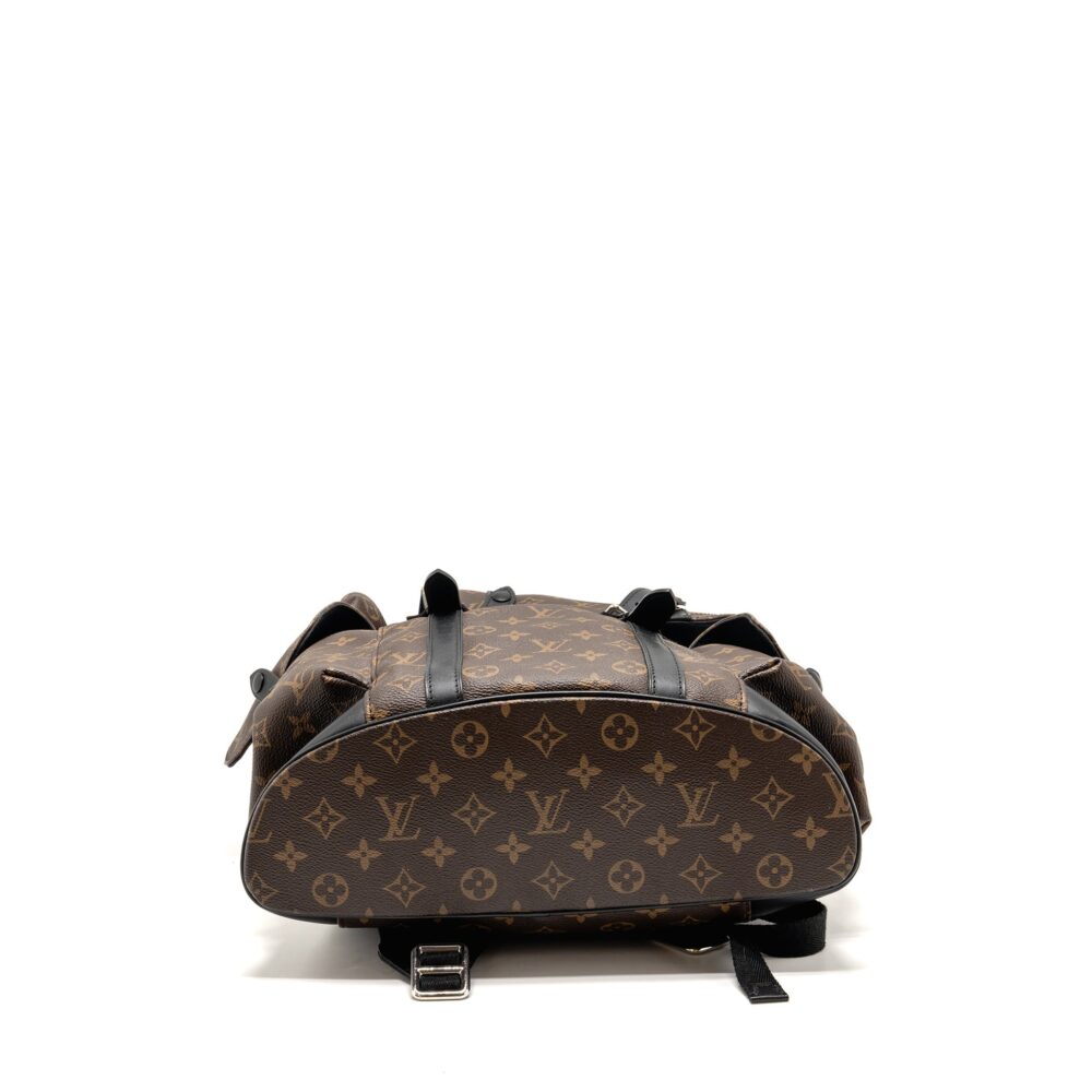 AAA Replica Louis Vuitton LV CHRISTOPHER BACKPACK MONOGRAM MACASSAR CANVAS SHW