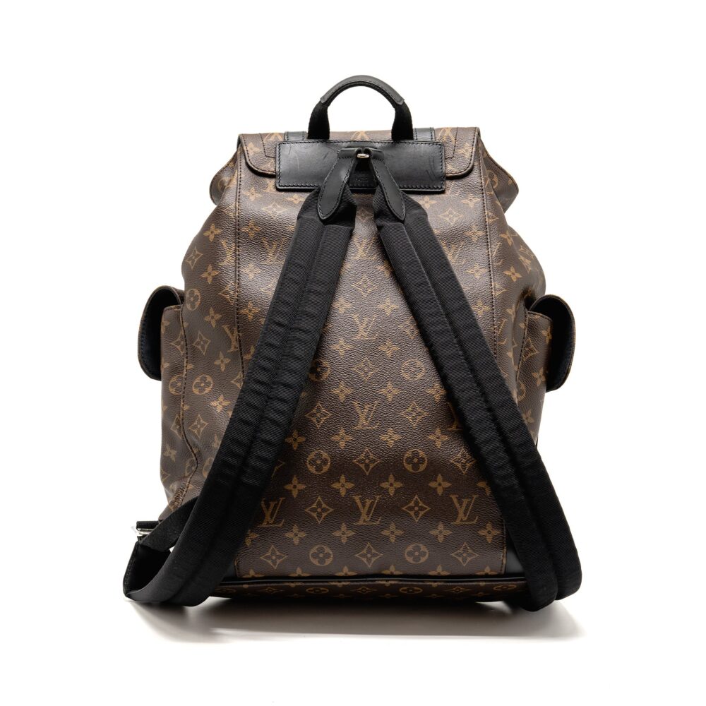AAA Replica Louis Vuitton LV CHRISTOPHER BACKPACK MONOGRAM MACASSAR CANVAS SHW