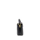 AAA Replica Louis Vuitton LV CAPUCINES MINI TAURILLON BLACK GHW