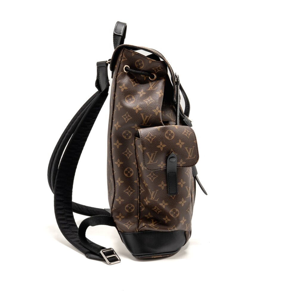 AAA Replica Louis Vuitton LV CHRISTOPHER BACKPACK MONOGRAM MACASSAR CANVAS SHW