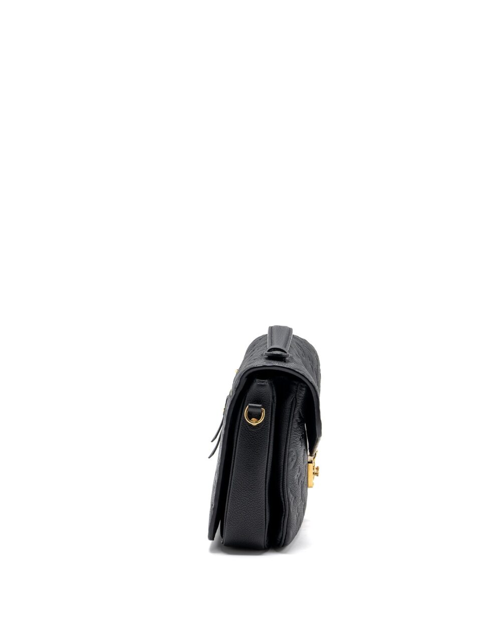 AAA Replica Louis Vuitton LV POCHETTE MÉTIS MONOGRAM EMPREINTE BLACK GHW (NEW VERSION)