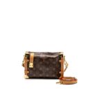 AAA Replica Louis Vuitton LV SIDE TRUNK MM MONOGRAM CANVAS GHW